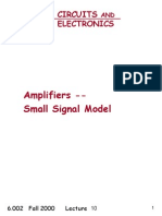 Amplifiers - Small Signal Model