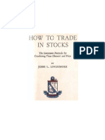 Jesse Livermore How To Trade