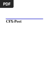 CFX Post