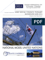 Nmun Korea: Economic and Social Council Plenary