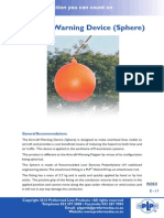 Aircraft Warning Device (Sphere)