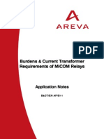 Burdens & ST Requirements of MiCOM Relays.pdf