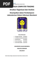 Download Laboratorium Sistem Informasi Akuntansi - Analisis struktur organisasi PT Jogja Computer Trading by yufi mahendra wardana SN193622915 doc pdf
