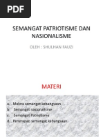 Download Semangat Patriotisme Dan Nasionalisme by Adam Wildan SN193627979 doc pdf