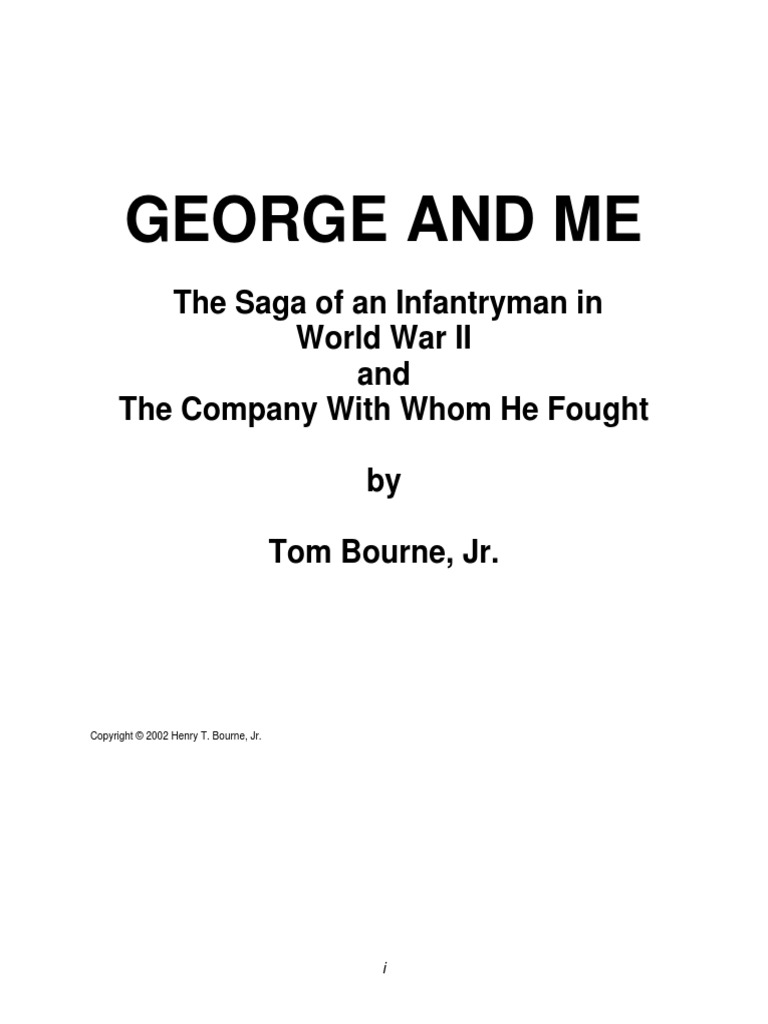 George and Me | PDF | Division (Military) | Company (Military Unit)