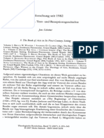 Schöter, Jens -Actaforschung Seit 1982. Ii, Sammelbände Text- Und Rezeptionsgeschichte