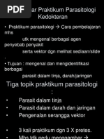 Download Pengantar Praktikum Parasitologi Kedokteran-11 Mei 09 by Olivia Dwimaswasti SN193629274 doc pdf