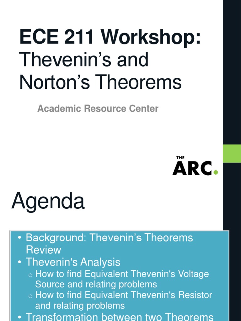 teorema thevenin dan norton Electrical Network