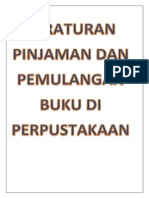 Kad Pinjaman Dan Pemulangan Buku