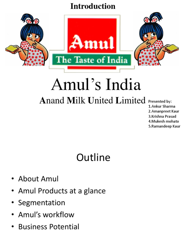 Amul | PDF | Business | Cooking, Food & Wine
