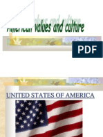 Values and Culture