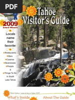 Download Tahoe Visitors Guide and Best of Lake Tahoe by Sierra Nevada Media Group SN19365980 doc pdf