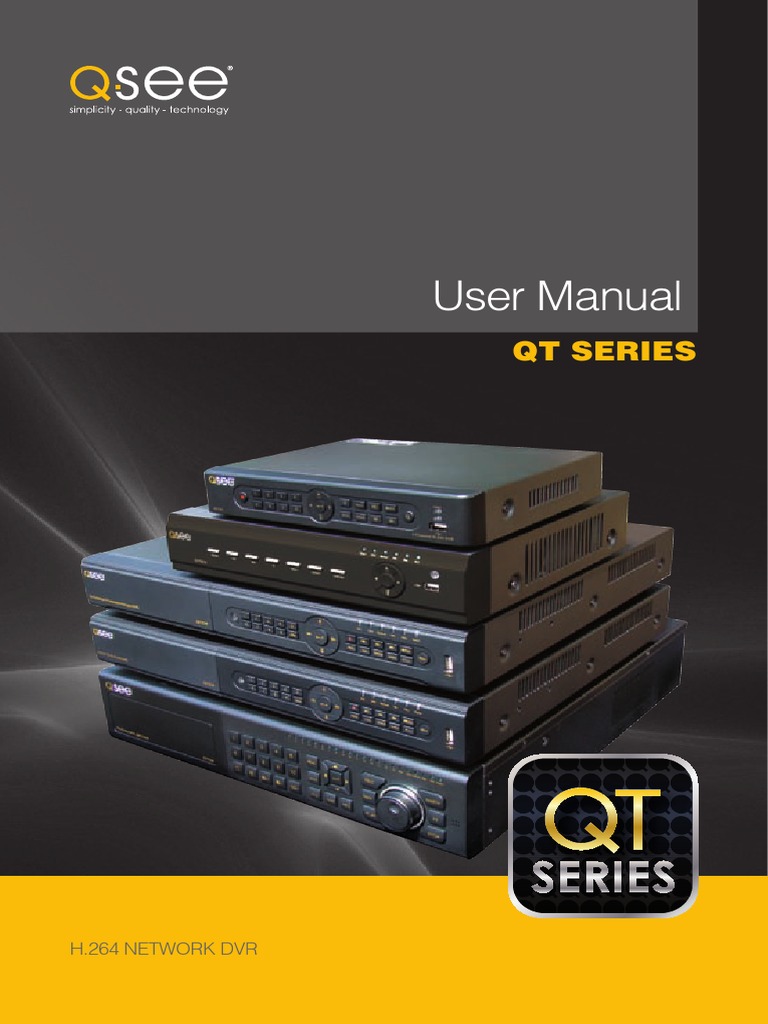 QT428 DVR Manual v3 PDF Digital Video Recorder Usb