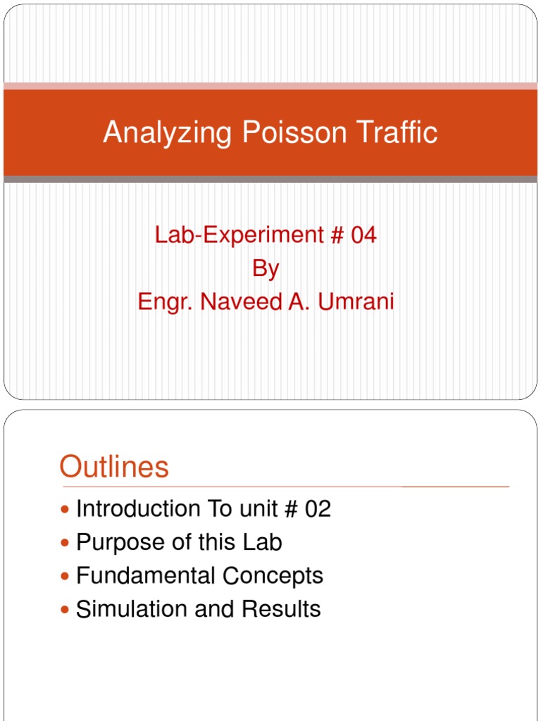 Analyzing Poisson Traffic in Labs | PDF | Network Packet | Queue ...