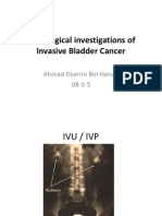 Radiological Investigations of Invasive Bladder Cancer