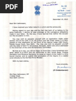 P. Chidambaram's Reply To Ram Jethmalani and Ram Jethmalani's Reply To P. Chidambaram in NDTV Money Laundering Matter