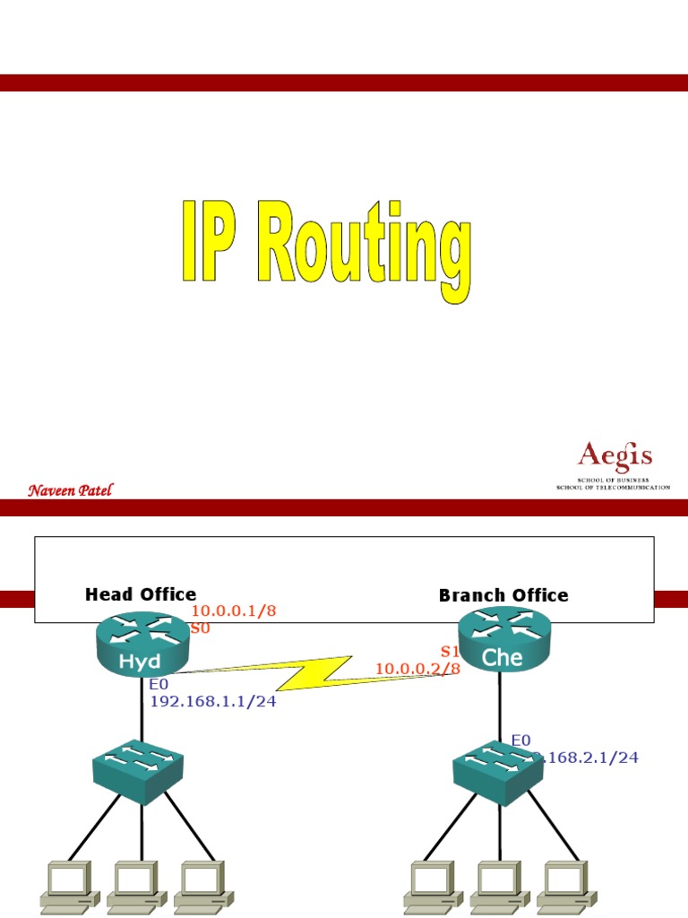 IP Routing Routing Computer Network