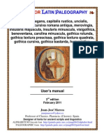 Priručnik iz latinske paleografije - Latin Paleography manual 