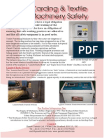 Carding & Textile Machinery Safety Controls