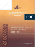 Tumbes - Compendio Estadistico 2009-2010
