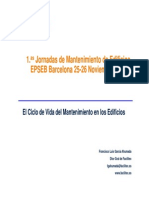 F - Garcia Ahumada El Ciclo de Vida Del Mantenimientoen Los Edificios