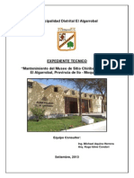 1.memoria y Especificaciones Museo Algarrobal