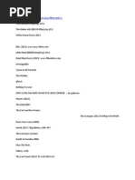 Download LISTA Filme Vazute de Mine Bune de Vazut by Metoda Silva Iasi SN193694135 doc pdf