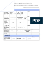 Baseline Pour Les CP Et EFACAP