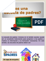 Qué Es Una Escuela de Padres