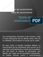 Teoría Del Conocimiento