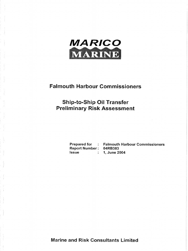 ShipTo Ship Transfer Risk Assessment