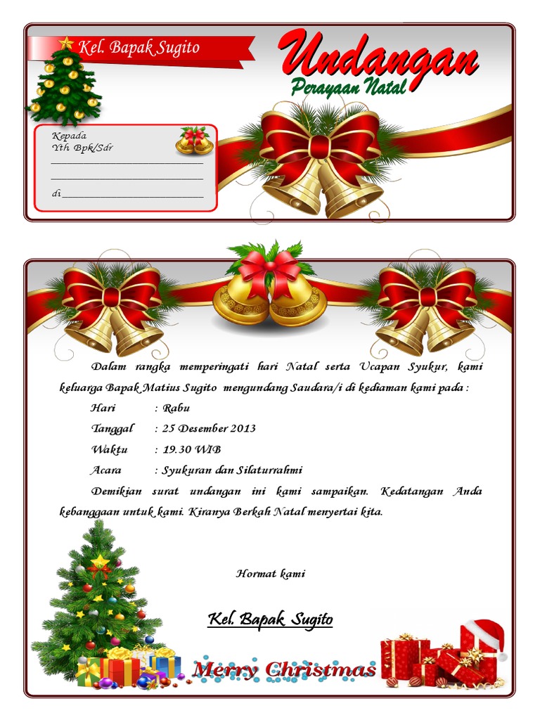 Background Bingkai Undangan Natal : Gambar Desain Bingkai Dekoratif