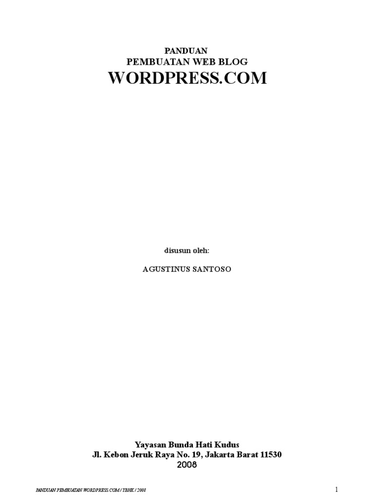 Tutorial WORDPRESS | PDF