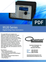 9520 Series: Digital Delay Pulse Generators