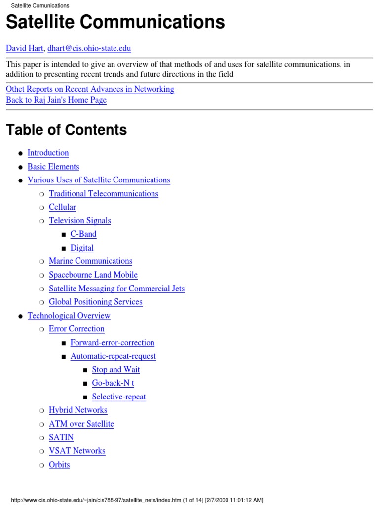 Satellite Communication Tutorial | PDF | Satellite Television | Channel ...