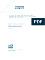 La Prise en Charge Des Personnes Âgées Dépendantes en Suède de 1930 À 2008