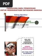 Download PARADIGMA BARU PENDIDIKAN by adang djumhur s SN19378989 doc pdf