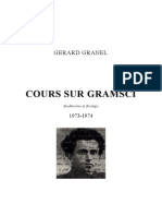 Gérard Granel-Cours sur Gramsci-1973-1974.