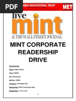 Download Mint Project by disha_11_89 SN193800071 doc pdf