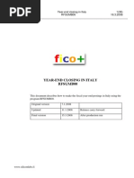 FI - Encerramento de exercício