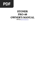 Stoner Pro40 Manual-Sch