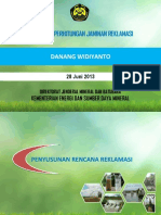 Download Tata Cara Perhitungan Jaminan Reklamasi Final-Danang by Muhammad Faisal SN193822436 doc pdf
