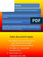 Sales Documents