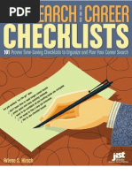 Download Job Search and Career Checklists 101 Proven Time-Saving Checklists to Organize and Plan Your Career Search by sams5 SN19382511 doc pdf