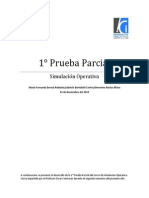 1° Prueba Simulación