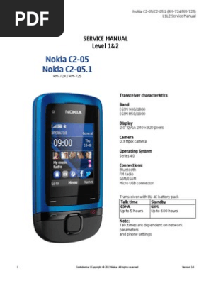 nokia c2 05 rm 724 725 service manual electrostatic discharge physics