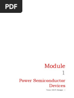 Lesson 2 Constructional Features, Operating Principle, Characteristics and Specification of Power Semiconductor Diode