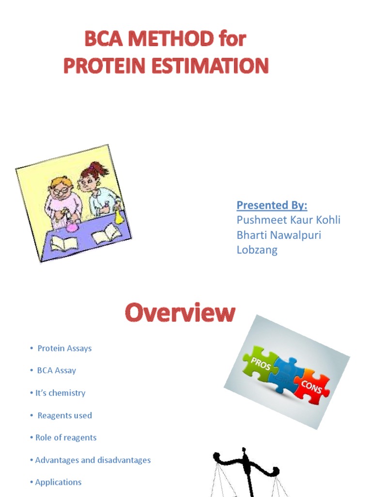 BCA Method of Protein Estimation | PDF | Chemistry | Physical Sciences