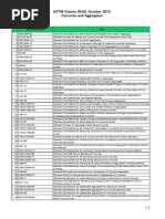 ASTM Codes Designation PDF | PDF | Concrete | Cement