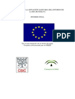 Csic - Diagnostico Situacion Sanitaria Del Entorno Ria de Huelva